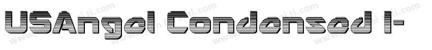 USAngel Condensed I字体转换